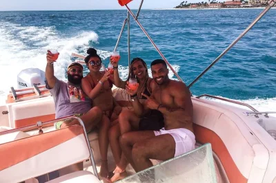 Set out from aruba on a private snorkeling cruise with rum punch, custom itinerary, and local captain. includes gear, pickup, and soft drinks for your group.
