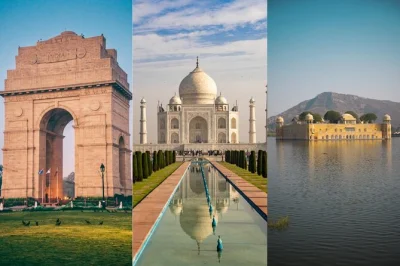 Goldenes dreieck: taj mahal in agra, jaipur paläste & delhi märkte. private fahrt, erfahrene guides und bequemer abholservice für deine perfekte indienreise.