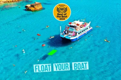 Feel the salt air on a 6-hour ibiza beach hopping cruise, dock at cala bassa & cala compte, swim, paddleboard, eat, and relax—includes drinks & lunch.