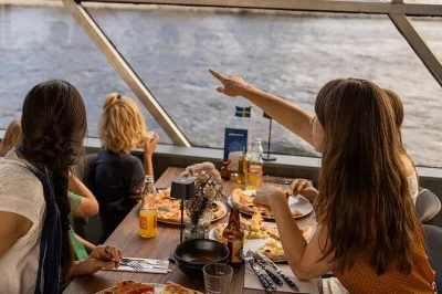 Set out from stockholm’s royal palace for a pizza cruise with city and island views, fresh-baked pies, and local ice cream. includes 2+ hour canal tour.