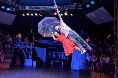 Feel the energy of siem reap’s phare circus, where cambodian stories come alive through acrobatics, live music, and drama. includes backstage visit with artists.