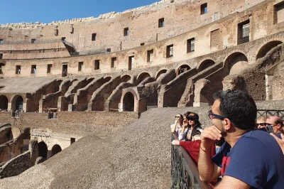 Step into ancient rome with priority colosseum access, explore the roman forum & palatine hill, and wander at your own pace. includes entry tickets.
