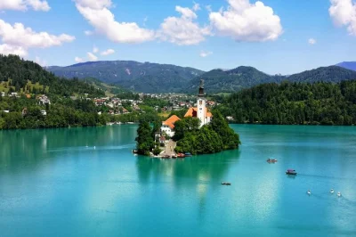 Feel the chill of lake bled’s morning air, climb to bled castle, and ring the wishing bell on a guided day trip from ljubljana. includes hotel pickup.