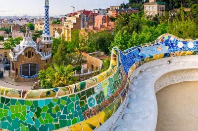 Let the colors and curves of barcelona’s park güell surprise you on a guided skip-the-line tour, with stories from a local guide and easy entry included.