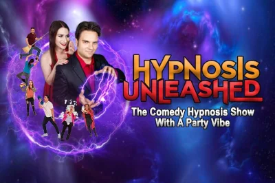 Step inside four queens on fremont street for a wild comedy hypnosis show with kevin lepine. real audience volunteers, laughter, and drinks—tickets include your seat and a drink.