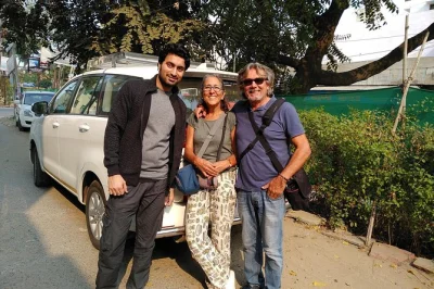 Leave agra for jaipur with a private transfer, stopping to wander fatehpur sikri and, if you like, the chand baori stepwell. includes pickup, flexible timing, and local driver.