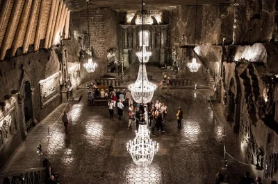 Feel the cool air 140m underground at wieliczka salt mine on a krakow day trip. explore salt-carved tunnels, skip the ticket line, and enjoy easy hotel pickup.