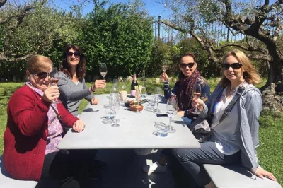 Découvrez les chants des moines de montserrat, montez en funiculaire pour des vues à couper le souffle, et dégustez du cava dans un domaine familial du penedès. prise en charge incluse à l’hôt