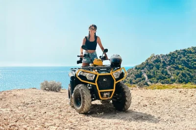 Feel the rush of mallorca’s countryside on a quad tour, winding through villages and mountains with a local guide. includes helmet, swim stop, and easy meeting point.