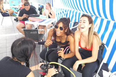 Nervous laughs, salty wetsuits, and the thrill of your first dive in costa adeje. swim with tropical fish and maybe sea turtles—includes hotel pickup & local guide.