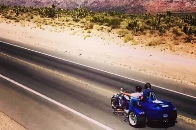 Feel the desert wind on a guided slingshot or trike ride from las vegas strip to red rock canyon, with stops for photos, local stories, and bottled water included.
