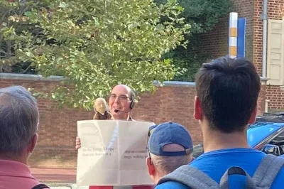 Step into old city philadelphia for a walking tour blending street magic, comedy, and quirky history, led by a philly magician. includes outdoor stops.