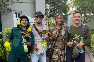 Feel kingston’s rhythms with a guided bob marley museum tour, devon house ice cream, street murals, and art stops. includes hotel pickup and local guide.