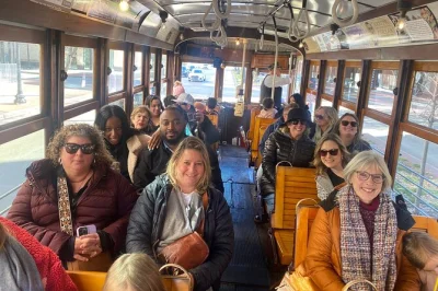 Step onto dallas’ vintage trolley for a guided uptown food tour, generous tastings at local spots, and a rare look inside the historic trolley barn. includes all food and vip access.