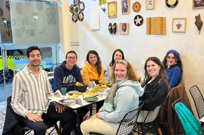 Share a meal at a local agadir home, taste 12+ traditional moroccan dishes, and hear real family stories. includes pickup, all tastings, and small group setting.