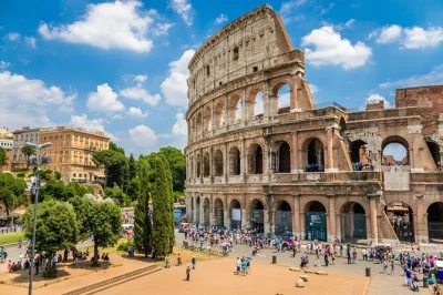Step onto the colosseum arena floor in rome, walk ancient streets of the roman forum & climb palatine hill with a passionate guide. includes entry tickets.