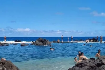 Scopri la costa selvaggia di madeira in un tour di gruppo ridotto con cascate, la nebbiosa foresta di fanal, le piscine naturali di porto moniz e soste tipiche—con pick-up in hotel incluso.