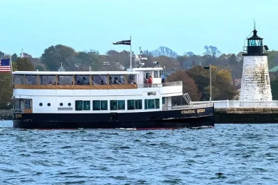 Sip mimosas as you cruise narragansett bay from newport, passing historic lighthouses, fort adams, and harbor mansions—with live narration and covered decks.