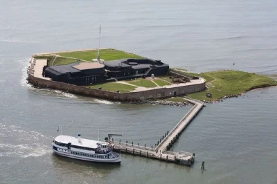 Step onto the fort sumter ferry in charleston, cruise past city icons, and explore civil war history with a national park ranger. includes roundtrip ferry & entry.