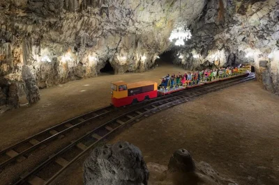 Step into slovenia’s legendary postojna cave by electric train, then see medieval predjama castle built into the cliffs. includes port pickup and entrance fees.