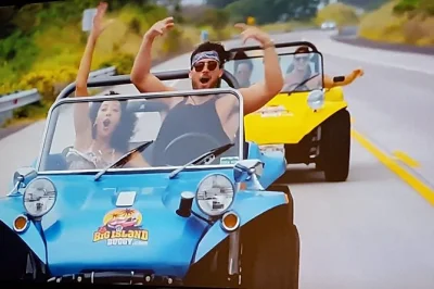 Siente el viento y la brisa salada en un vw buggy por la big island de hawái, con equipo de playa incluido. elige tus paradas, lleva el mapa y recoge el buggy cuando te convenga.