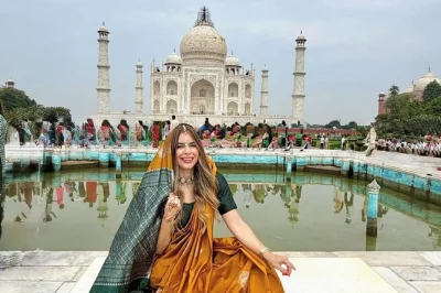 Delhi, taj mahal au lever du soleil, visite privée, fort d’agra, petit-déjeuner 5 étoiles, transfert inclus, guide expert et billets d’entrée.