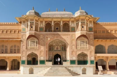 Erlebe delhi, agra & jaipur auf einer privaten goldenen dreieck tour – sonnenaufgang am taj mahal, königliche festungen, city palace, alle eintritte und hotels inklusive mit abholung.