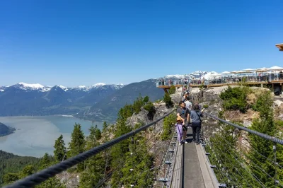 Feel the mist at shannon falls, ride the sea to sky gondola, and wander whistler village on a small-group day trip from vancouver with guide and round-trip transport.