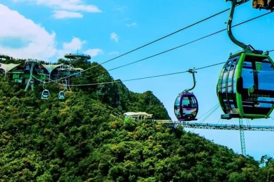 Book a private langkawi tour: skycab cable car, skybridge walk, and eagle square photo stop. hotel or cruise pickup, guide, and bottled water included.