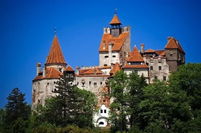 Step inside bran castle, wander peles castle’s halls, and stroll medieval brasov on a private transylvania day trip from bucharest—includes hotel pickup and local guide.