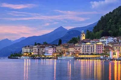Glide across lake como by private boat from bellagio, see film-famous villas, sip prosecco with local guides, and enjoy snacks on board. includes pickup.