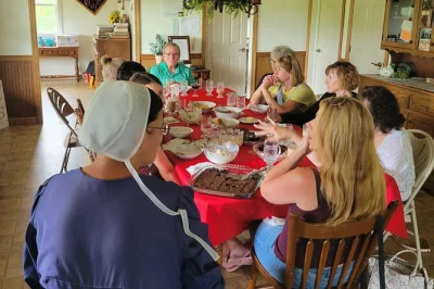 Share a home-cooked meal in an amish family’s kitchen, explore lancaster’s countryside with a guide, and hear real stories. includes lunch and pickup.