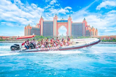 Feel the rush on a 90-minute dubai speedboat tour from marina to atlantis & burj al arab, with photo stops, local guide, bottled water & easy check-in included.