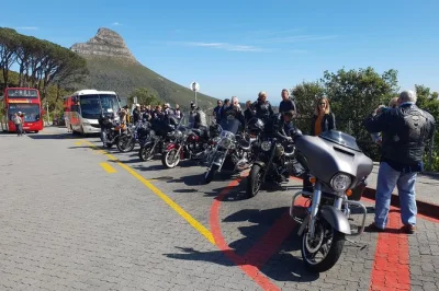 Feel the wind on a harley along cape town’s coast, with a local driver, helmet included, flexible tour lengths, and easy booking for couples or groups.