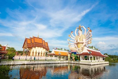 Let a local driver show you koh samui’s highlights at your pace. swim at na muang waterfall, see big buddha, shop, and relax—includes hotel pickup.
