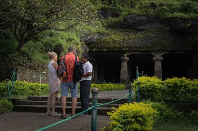 Step onto mumbai’s streets and ferries, explore elephanta caves, see dhobi ghat, crawford market, and more. includes hotel pickup, guide, all entry fees.