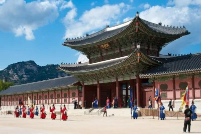 Step into seoul’s royal palaces, wander antique-filled insadong, and taste ginseng tea on a small-group day tour with hotel pickup and local guide included.