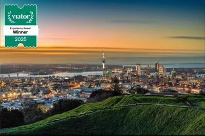 Auckland erleben: halbtages-tour mit lokalen geschichten, kleine gruppen, gratis hotelabholung. maungauika, mount eden und die wintergardens entdecken.