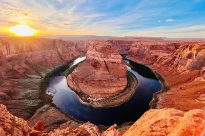 Feel the desert sun, walk lower antelope canyon with a navajo guide, and look out over horseshoe bend. includes hotel pickup, lunch, and all entry fees.