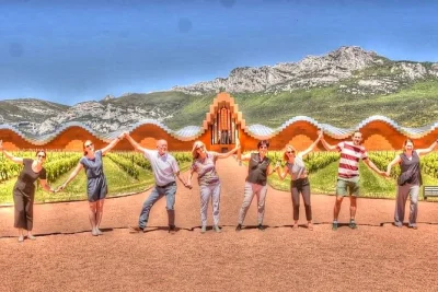 Arrive in rioja’s heart for a day of family-run wineries, hands-on vineyard walks, and a real riojan meal with wine—plus hotel pickup and local guide.