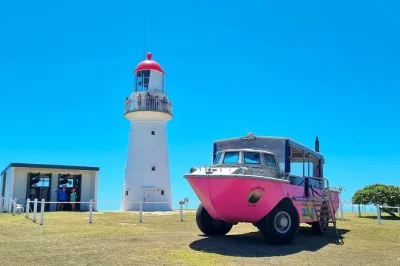 Step aboard the 1770 larc for a day of sandboarding, lighthouse stories, and wild coastline. includes lunch, morning tea, and local guide from agnes water.