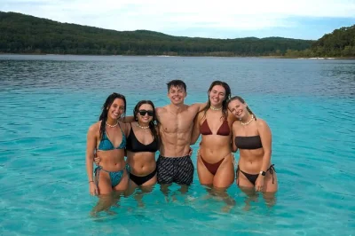 Feel the sand under your wheels on k'gari's wild beaches, swim in lake mckenzie, camp under stars, and explore shipwrecks—includes 4wd training and all permits.