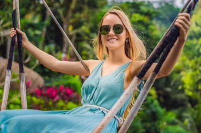 Feel the pulse of ubud with a day trip to monkey forest, tegalalang rice terraces, tirta empul temple and tegenungan waterfall. includes private transport and local lunch.