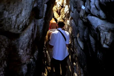Step inside barumini’s su nuraxi, climb ancient towers, and wander a 3,500-year-old village with a local guide. includes hotel pickup and entry ticket.