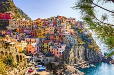 Wake up early in florence for a cinque terre day trip with train rides, boat cruise, and street food tasting. includes guide, all tickets, and return transfer.