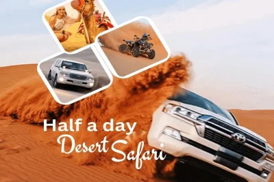 Feel the rush of dune bashing near doha, sip tea with locals, ride camels, and swim at the inland sea. includes private pickup, sandboarding, and a local guide.