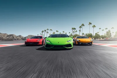 Feel the rush driving your dream supercar in las vegas with a pro instructor, private track access, and at least five laps—includes helmet and all safety gear.