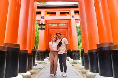 Start your kyoto morning wandering quiet fushimi inari, stroll gion’s old streets, and see kiyomizu-dera views with a local guide—includes pro photos.
