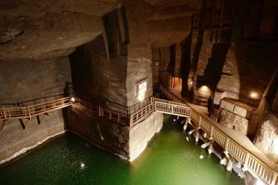 Feel the cool air below krakow on a guided wieliczka salt mine tour, with hotel pickup, entry ticket, and stories from a local guide. includes round-trip transfer.