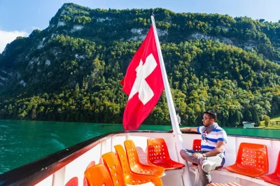 Start your lucerne day with a guided walk, cruise lake lucerne at your own pace, and finish with swiss cheese and wine. includes tickets and local guide.